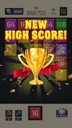 Merge Block - 2048 Puzzle screenshot 4