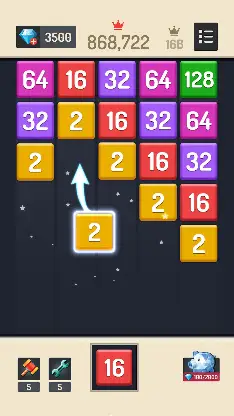 Merge Block - 2048 Puzzle screenshot 1