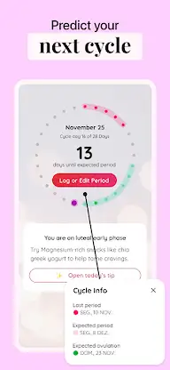 Life: Period Tracker Calendar screenshot 1