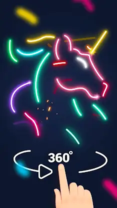 Brain it: 3D Picture by Line screenshot 2