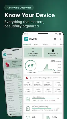 Device Info: View phone info screenshot 1