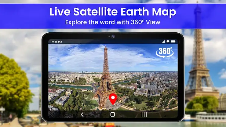 GPS Satellite Map Navigation screenshot 1