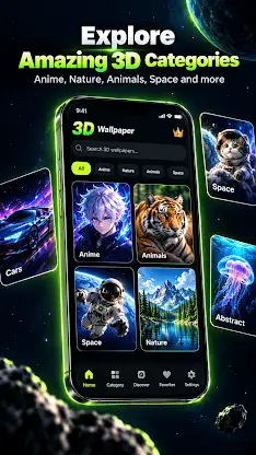3D Live Wallpapers - HD & 4K screenshot 2