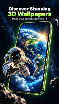 3D Live Wallpapers - HD & 4K screenshot 1