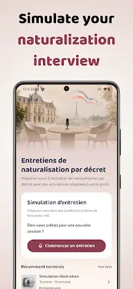 IzyNat Naturalization France screenshot 2