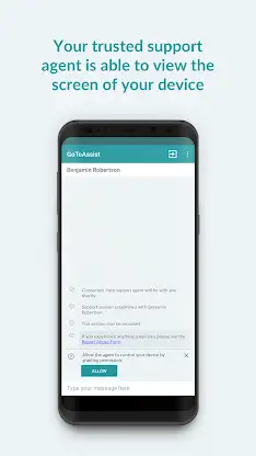 GoToAssist Support - Customer screenshot 3