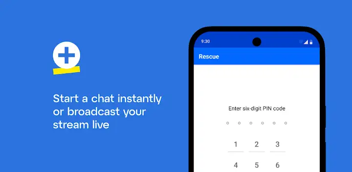 LogMeIn Rescue Customer — Android app banner