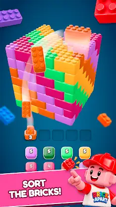 Brick Apart: Color Block Sort screenshot 2
