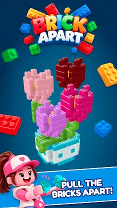 Brick Apart: Color Block Sort screenshot 1