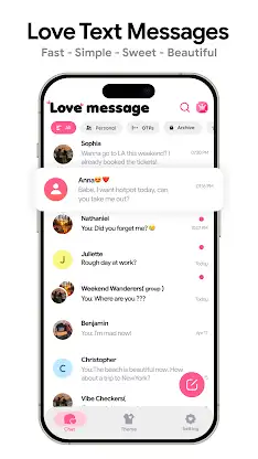 Love Messages: Text SMS screenshot 1
