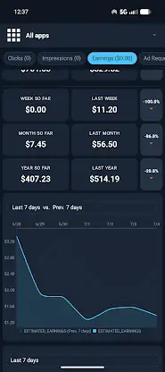 AdMetrics Lab UI for AdMob screenshot 7