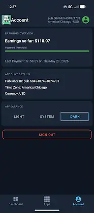 AdMetrics Lab UI for AdMob screenshot 5