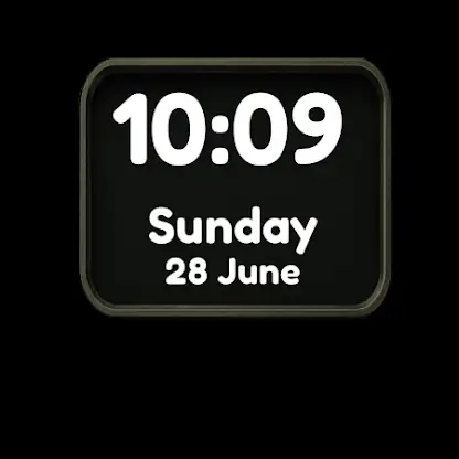 Big Time Weather watch face screenshot 5