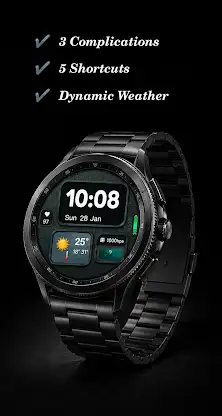 Big Time Weather watch face screenshot 4