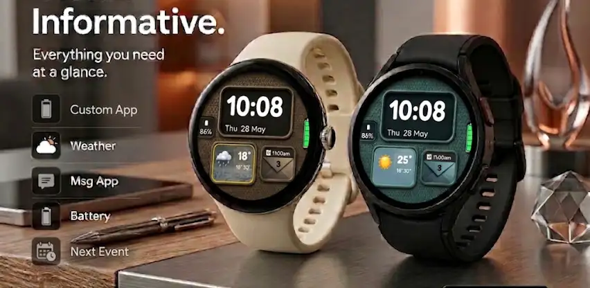 Big Time Weather watch face screenshot 1