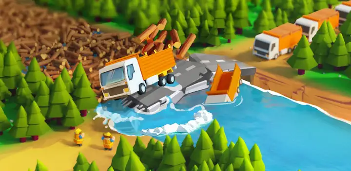 Idle Lumber Empire: Jeu Tycoon — Android game banner