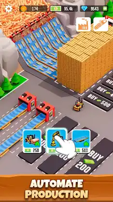 Idle Lumber Empire: Jeu Tycoon screenshot 3