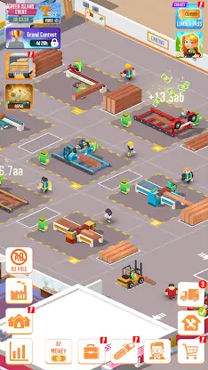 Idle Lumber Empire: Jeu Tycoon screenshot 5