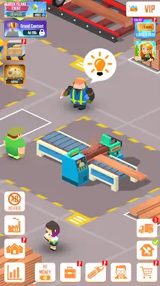 Idle Lumber Empire: Jeu Tycoon screenshot 6