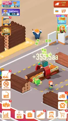 Idle Lumber Empire: Jeu Tycoon screenshot 4