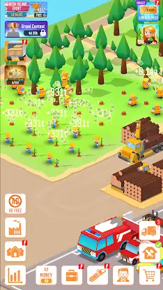 Idle Lumber Empire: Jeu Tycoon screenshot 8