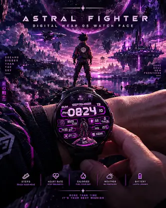 Astral Fighter: Wear OS Watch screenshot 4