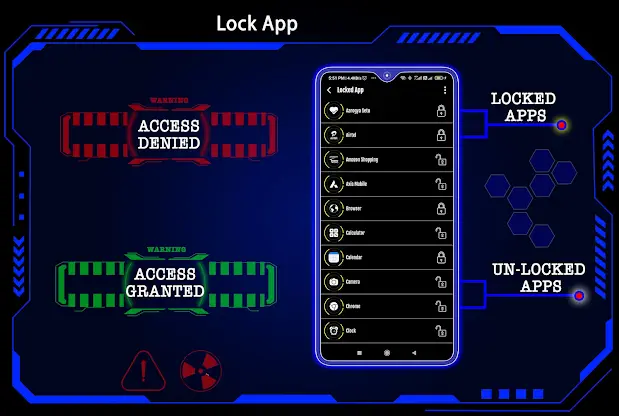 Cyber Hi-tech Launcher 2024 screenshot 7