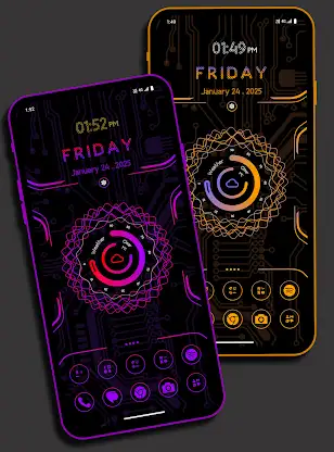 Tech Sphere Launcher screenshot 1