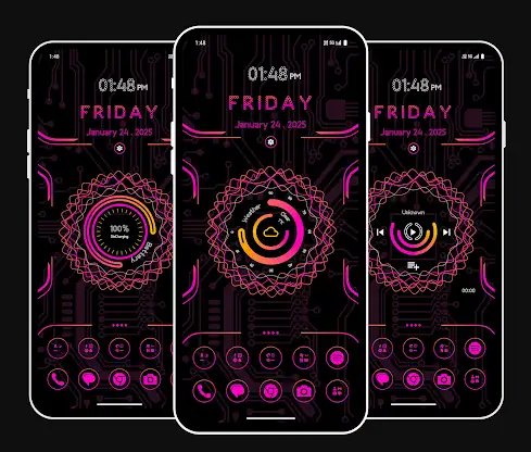 Tech Sphere Launcher screenshot 2