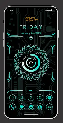 Tech Sphere Launcher screenshot 4