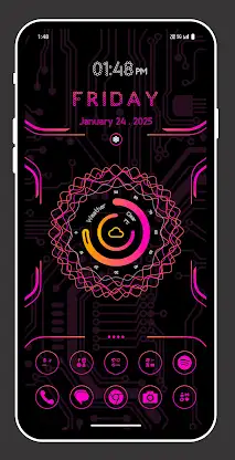 Tech Sphere Launcher screenshot 5
