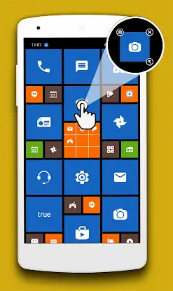 8.1 Metro Look Launcher Pro screenshot 2