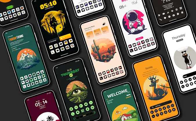 Focus Frame Launcher - AppLock screenshot 5