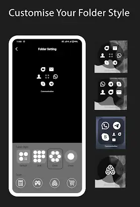 Focus Frame Launcher - AppLock screenshot 8