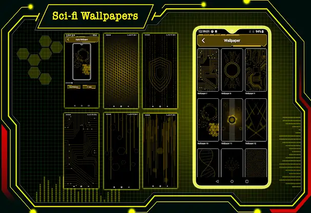 Hi-tech Productive Launcher screenshot 6