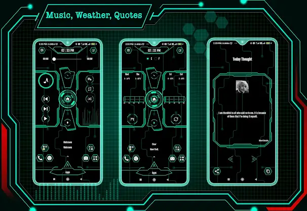 Hi-tech Productive Launcher screenshot 3