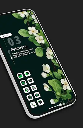 Leafline Launcher screenshot 1