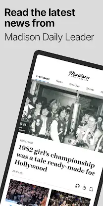 Madison Daily Leader Extra screenshot 1