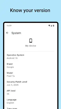 System information screenshot 3