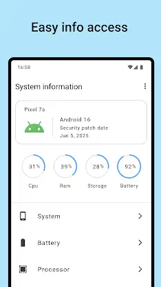 System information screenshot 1