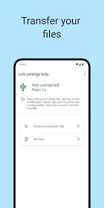 USB settings help screenshot 2