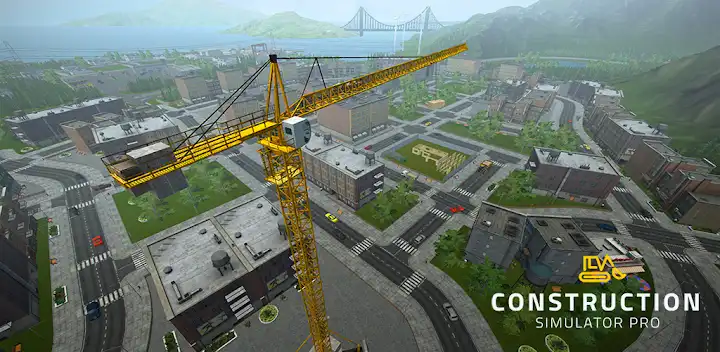 Construction Simulator PRO — Android game banner
