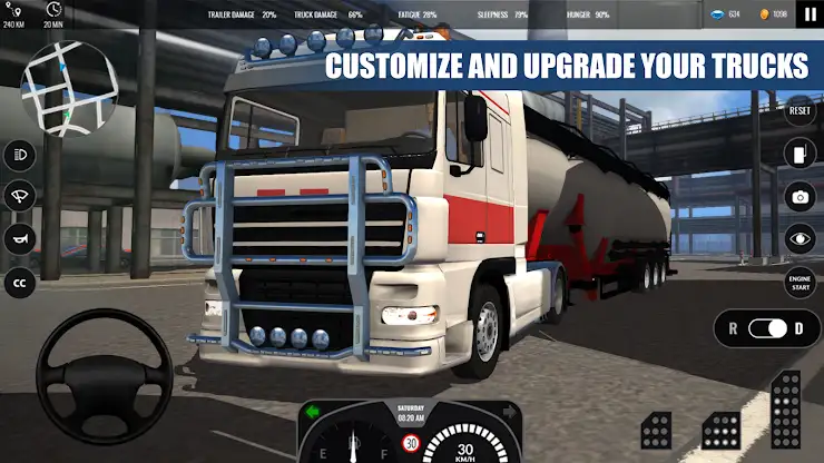 Truck Simulator PRO Europe screenshot 7