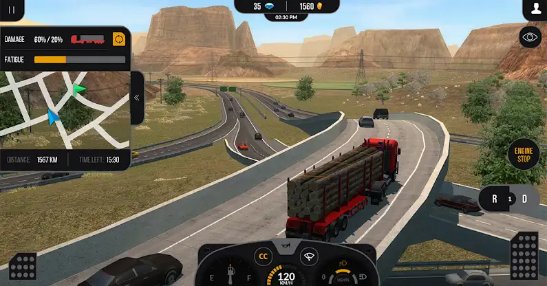 Truck Simulator PRO 2 screenshot 8