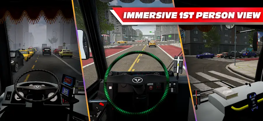 BUS Simulator PRO Urban Rivals screenshot 2