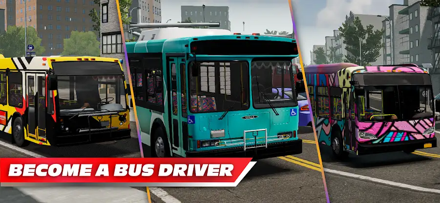 BUS Simulator PRO Urban Rivals screenshot 1