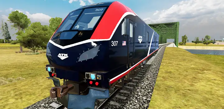 Train Simulator PRO USA — Android game banner
