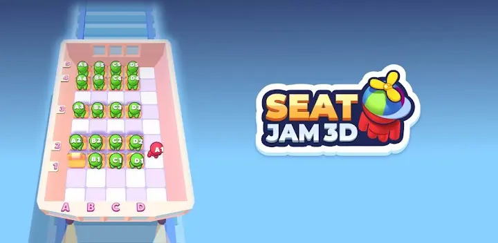 Seat Jam 3D — Android game banner