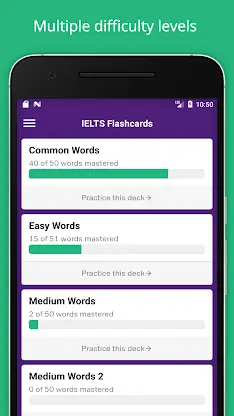 IELTS Vocabulary Flashcards screenshot 3