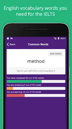 IELTS Vocabulary Flashcards screenshot 1